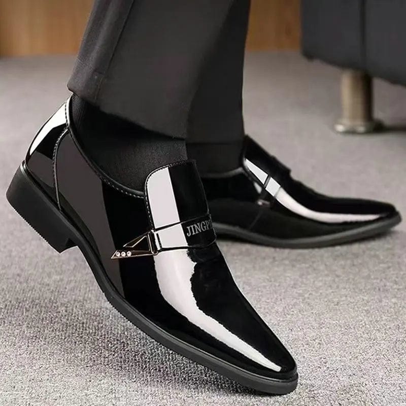 men fashion shoes non slip slip on shoes for men Breathable Men's Penny Loafers for Business Office Wear - SHOWLU FASHION STORE