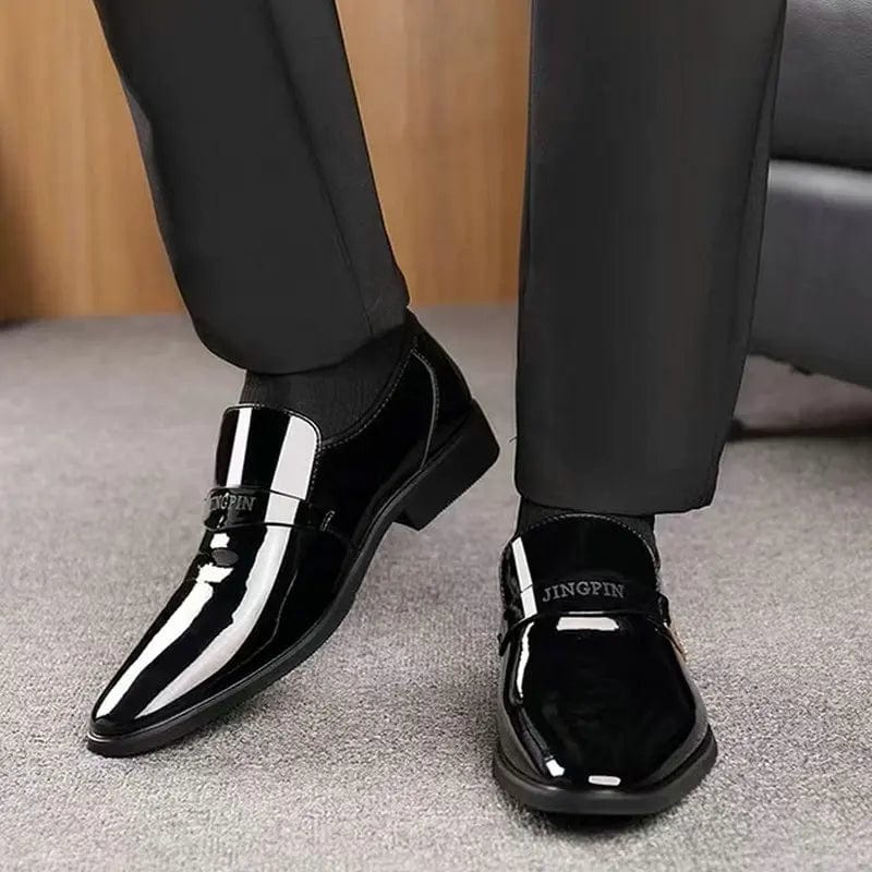 men fashion shoes non slip slip on shoes for men Breathable Men's Penny Loafers for Business Office Wear - SHOWLU FASHION STORE