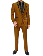 Men's 3 Pieces Suits Wedding Suits One Button Groom Tuxedos Men Leisure Boutique Business Wedding Suit Jacket Pants Vest - SHOWLU FASHION STORE