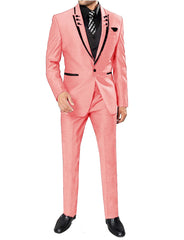 Men's 3 Pieces Suits Wedding Suits One Button Groom Tuxedos Men Leisure Boutique Business Wedding Suit Jacket Pants Vest - SHOWLU FASHION STORE