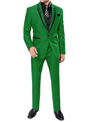 Men's 3 Pieces Suits Wedding Suits One Button Groom Tuxedos Men Leisure Boutique Business Wedding Suit Jacket Pants Vest - SHOWLU FASHION STORE