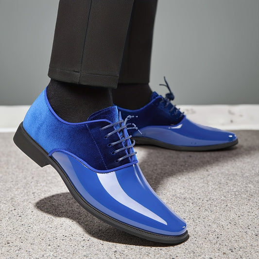 Men'S Breathable Slip - on Loafers - Casual Business Shoes, With A Glossy Upper And A Black Rubber Sole, Comfortable PU Lining For Casual Wear, 'S Driving Loafers | Exquisite Casual Shoes | Glossy Shoes, Formal Shoes - SHOWLU FASHION STORE