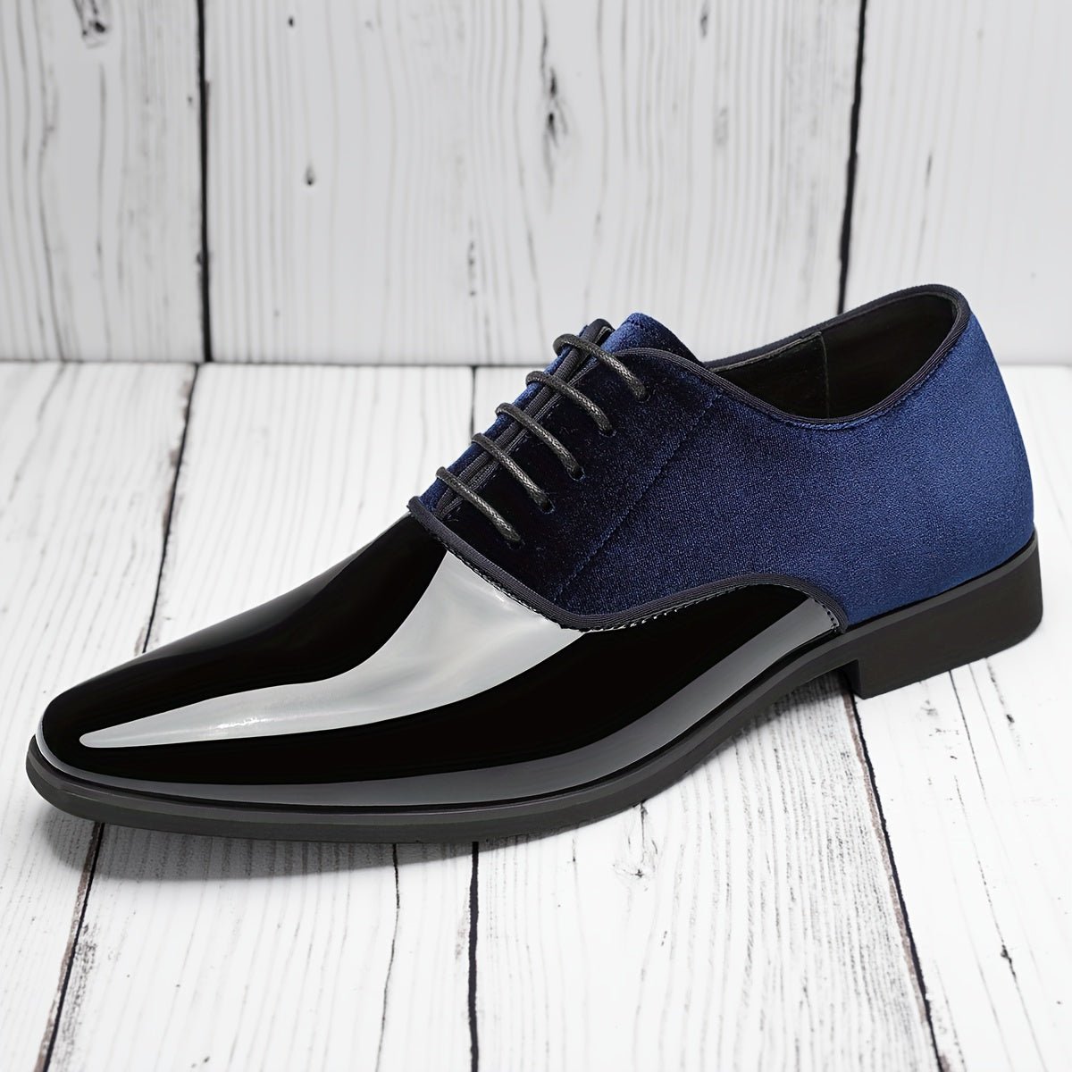 Men'S Breathable Slip - on Loafers - Casual Business Shoes, With A Glossy Upper And A Black Rubber Sole, Comfortable PU Lining For Casual Wear, 'S Driving Loafers | Exquisite Casual Shoes | Glossy Shoes, Formal Shoes - SHOWLU FASHION STORE