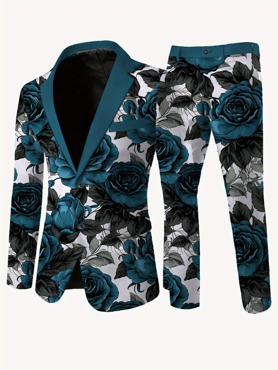Men's Suit + Trousers Casual Premium Iron - Free Labelled Suits and Pants Set - SHOWLU FASHION STORE