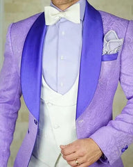 Men's Wedding Suit 2023 Italian Design Custom Black Smoking Tuxedo Jacket 3 - piece Set (coat Vest Pants) Men's Groom Terno Suit - SHOWLU FASHION STORE
