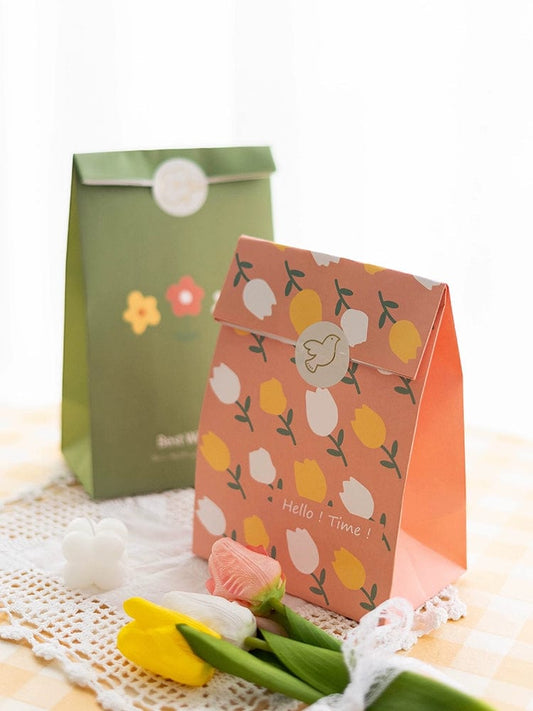 Mori Leaf Chinese Valentine's Day Hand Bag Kids Baking Gift - SHOWLU FASHION STORE