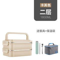 Multi - Layer Insulated Lunch Box - SHOWLU FASHION STORE