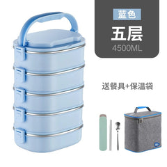 Multi - Layer Insulated Lunch Box - SHOWLU FASHION STORE