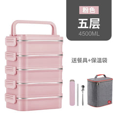 Multi - Layer Insulated Lunch Box - SHOWLU FASHION STORE