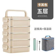 Multi - Layer Insulated Lunch Box - SHOWLU FASHION STORE