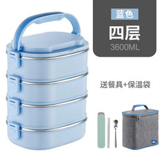 Multi - Layer Insulated Lunch Box - SHOWLU FASHION STORE