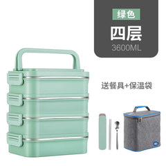 Multi - Layer Insulated Lunch Box - SHOWLU FASHION STORE