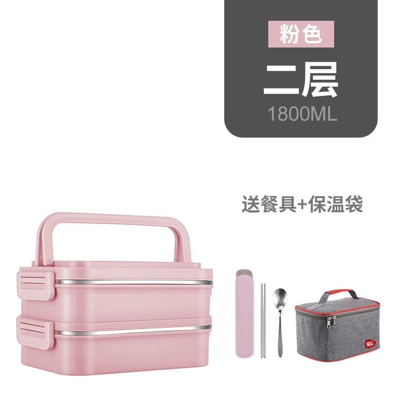 Multi - Layer Insulated Lunch Box - SHOWLU FASHION STORE