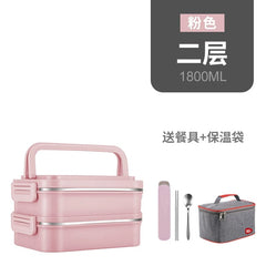 Multi - Layer Insulated Lunch Box - SHOWLU FASHION STORE