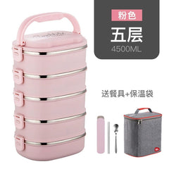 Multi - Layer Insulated Lunch Box - SHOWLU FASHION STORE