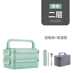 Multi - Layer Insulated Lunch Box - SHOWLU FASHION STORE