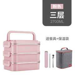Multi - Layer Insulated Lunch Box - SHOWLU FASHION STORE