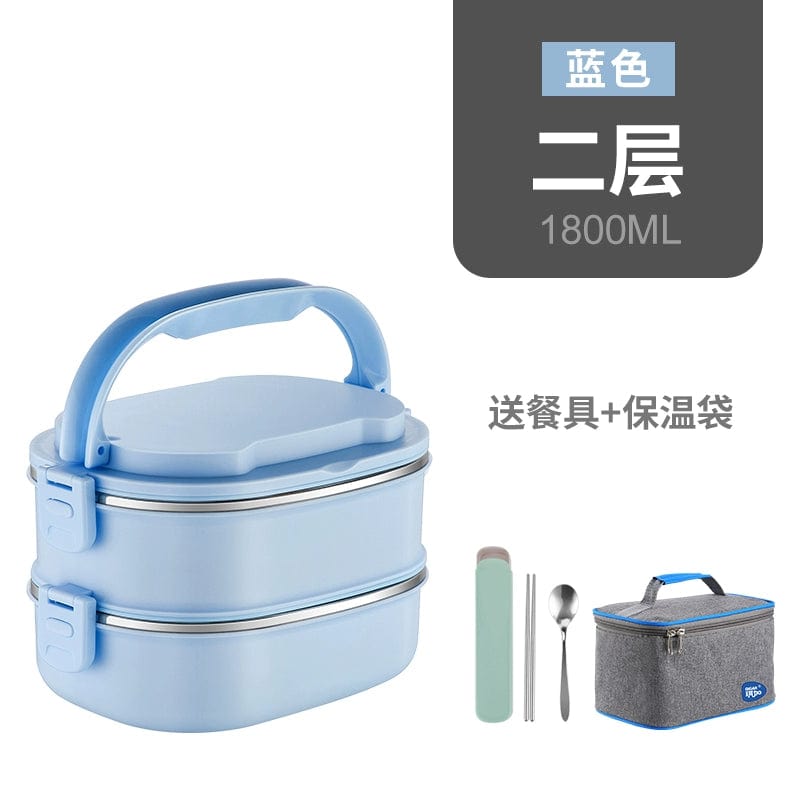 Multi - Layer Insulated Lunch Box - SHOWLU FASHION STORE