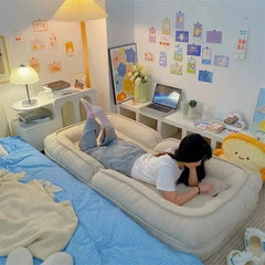 Multifunction Folding Sofa Bed Comfortable Modern Living Room Sofas Individual Lazy Sofa for Bedroom Chaise Lounge Furnitures - SHOWLU FASHION STORE