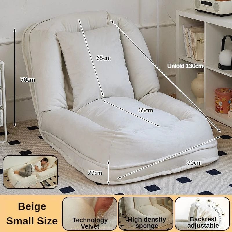 Multifunction Folding Sofa Bed Comfortable Modern Living Room Sofas Individual Lazy Sofa for Bedroom Chaise Lounge Furnitures - SHOWLU FASHION STORE