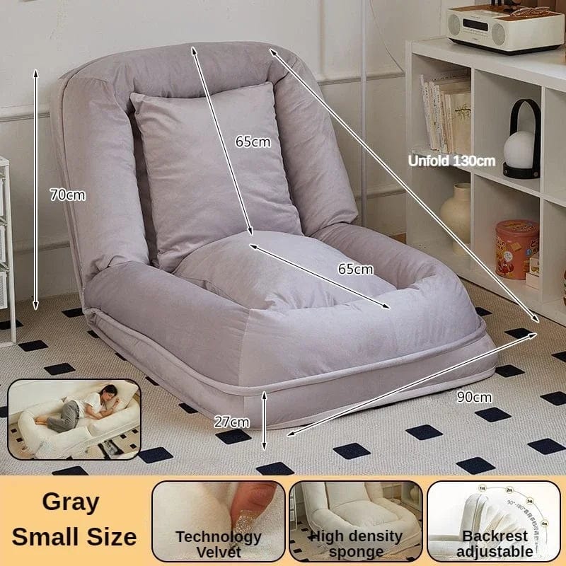 Multifunction Folding Sofa Bed Comfortable Modern Living Room Sofas Individual Lazy Sofa for Bedroom Chaise Lounge Furnitures - SHOWLU FASHION STORE