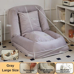Multifunction Folding Sofa Bed Comfortable Modern Living Room Sofas Individual Lazy Sofa for Bedroom Chaise Lounge Furnitures - SHOWLU FASHION STORE