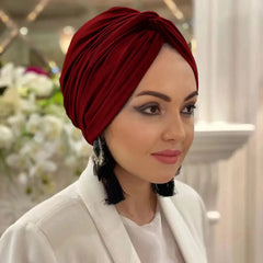Muslim Modest Hijab Cap Undercap Abaya Hijabs For Woman Islamic Abayas Jersey Instant Wrap Women Crinkle Arabic Modal Silk Caps - SHOWLU FASHION STORE