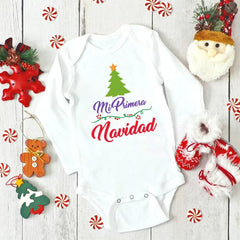 My First Christmas Baby Bodysuit Boys Girls Clothes Xmas Infat Cute Romper Christmas Party Baby Bodysuits Newborn 1st Xmas Gift - SHOWLU FASHION STORE