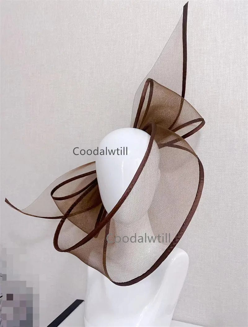 New Black Fascinator Wedding Pillbox Hat Women Elegant Fascinator Hats Hair Clip Church Ladies Party Headpiece Fashion Headwear - SHOWLU FASHION STORE