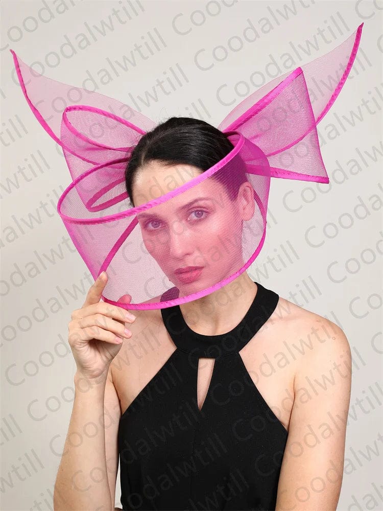 New Black Fascinator Wedding Pillbox Hat Women Elegant Fascinator Hats Hair Clip Church Ladies Party Headpiece Fashion Headwear - SHOWLU FASHION STORE