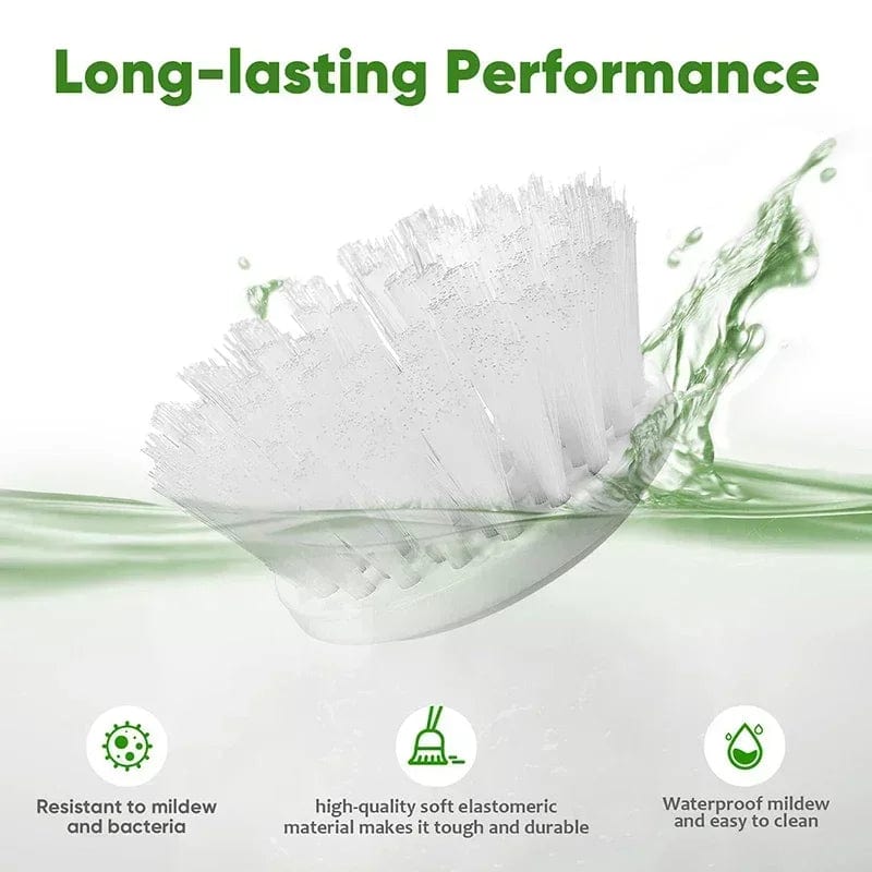 New Electric Spin Scrubber,Bathroom Cleaning Brush Power Scrubber with 5 Replaceable Brush Heads, 5 in 1 Electric Cleaning Brush - SHOWLU FASHION STORE