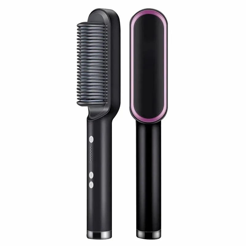 New Hair Straightener Ceramic Hot Comb 2 in 1 Electric Straighten Hair Brush Negative Ion Anti - scalding Styling Tool - SHOWLU FASHION STORE