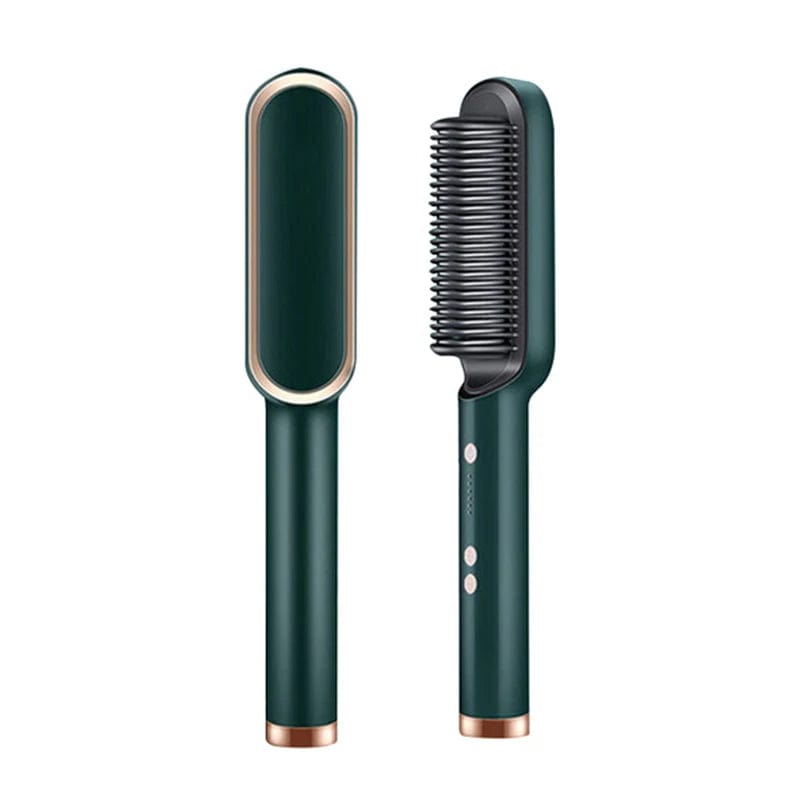 New Hair Straightener Ceramic Hot Comb 2 in 1 Electric Straighten Hair Brush Negative Ion Anti - scalding Styling Tool - SHOWLU FASHION STORE