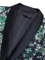 New Style Jacket Casual Jacquard Button Blazer Shawl Lapel Suit Jacket For Wedding 1pc Suit - SHOWLU FASHION STORE