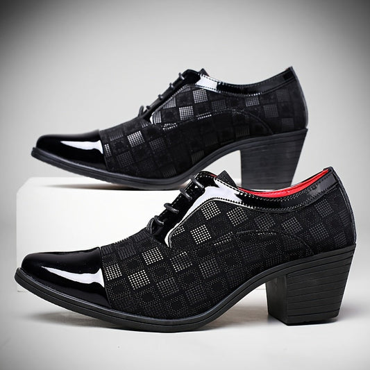 New Style Plus - Size Height - Increasing Business Casual Shoes - SHOWLU FASHION STORE