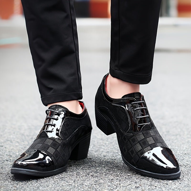 New Style Plus - Size Height - Increasing Business Casual Shoes - SHOWLU FASHION STORE