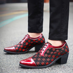 New Style Plus - Size Height - Increasing Business Casual Shoes - SHOWLU FASHION STORE