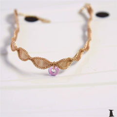 Original Exclusive Retro Gold Metal Collar Choker Clavicle Chain Fashion Street Shooting Classy Necklace for Women Hong Kong Style - SHOWLU FASHION STORE