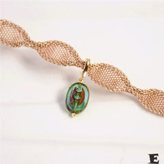 Original Exclusive Retro Gold Metal Collar Choker Clavicle Chain Fashion Street Shooting Classy Necklace for Women Hong Kong Style - SHOWLU FASHION STORE