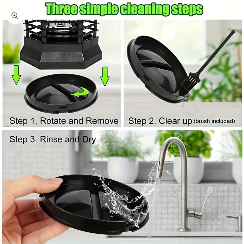 Outdoor Bug Zapper Electric, Fly Traps, Mosquito Killer, ABS Plastic Outer - SHOWLU FASHION STORE