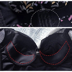 Padded Bras for Women Push Up Bra Lace Bra Lingerie Plus Size Bra Add Two Cup Wire Free Brassiere C D E Cup Sexy Underwear Women - SHOWLU FASHION STORE
