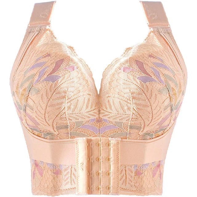 Padded Bras for Women Push Up Bra Lace Bra Lingerie Plus Size Bra Add Two Cup Wire Free Brassiere C D E Cup Sexy Underwear Women - SHOWLU FASHION STORE