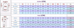 Patchwork Design Men's Symmetric Suits 2 Pieces New Tropical Matching Color Wedding Dress Groom Prom Tuxedos Blazer For Male - SHOWLU FASHION STORE