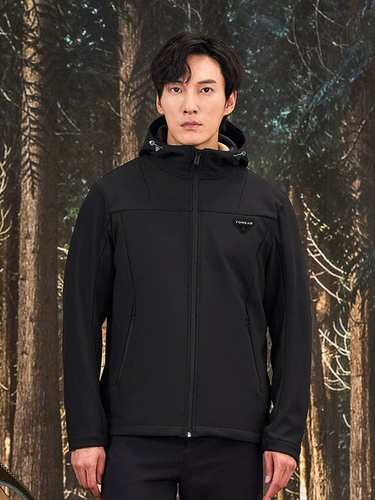 Pathfinder Soft Shell Jacket Men 23 Autumn and Winter New Outdoor Fleece - lined Mountaineering Clothing Windproof Waterproof Warm Coat - SHOWLU FASHION STORE