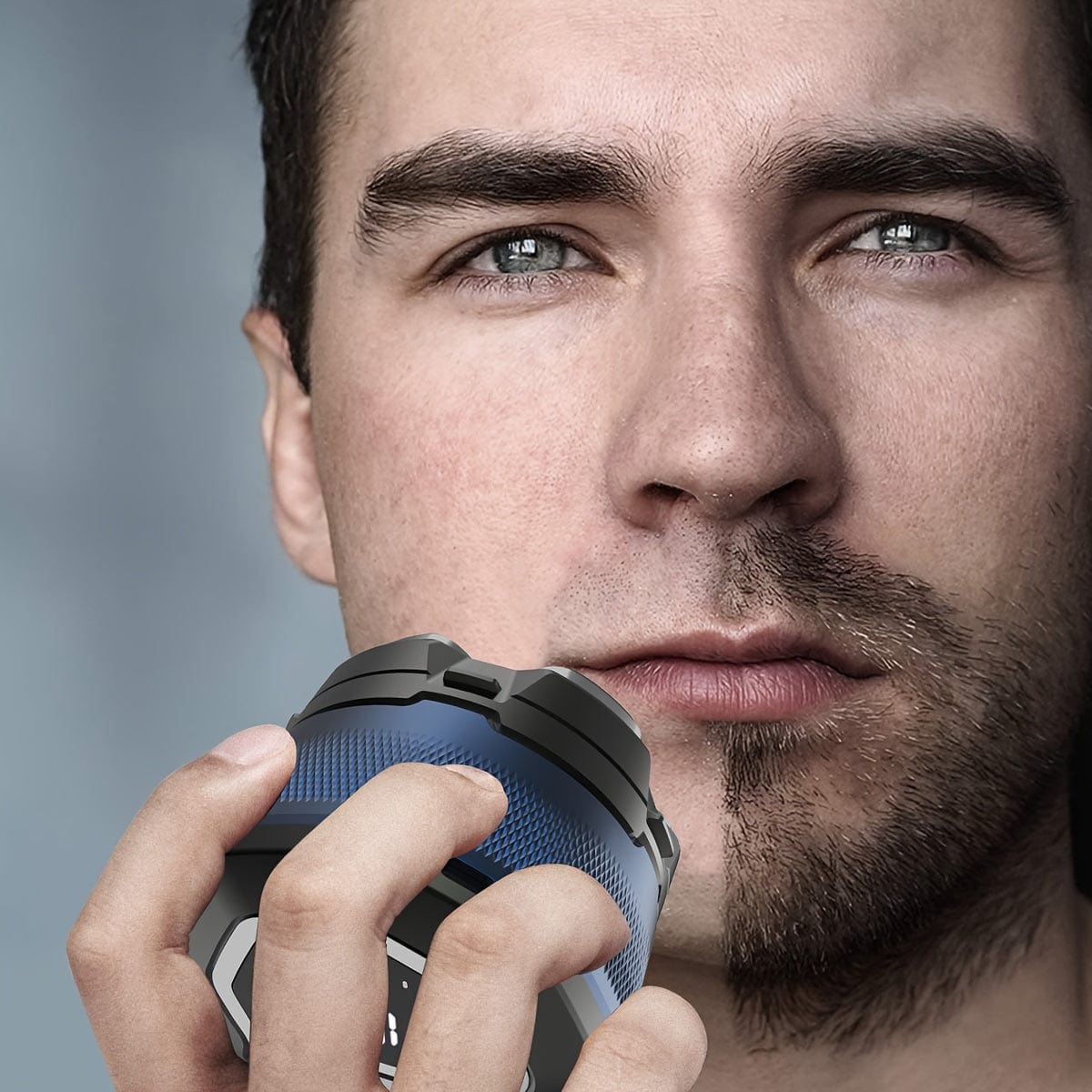 Pro BaldMaster 6D Electric Shaver - High - Speed Magnetic Razor for Fast and Smooth Shaving, Hypoallergenic with LED Display, Organizer, and Easy Cleaning System for a Comfortable Grooming Experience - SHOWLU FASHION STORE