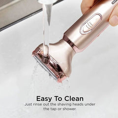 Professional 2 in 1 Epilator Electric Razor Hair Removal for Women Painless Face Shaver Bikini Pubic Hair Trimmer Machine Tools - SHOWLU FASHION STORE