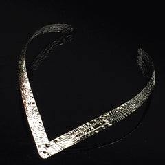 Punk Street Shot Metal Clavicle Chain Necklace Collar - SHOWLU FASHION STORE