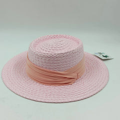 Raffia straw hat for women Bohemian colorful stitched straw hat ladies vacation sun hat beach summer vacation jazz hat panama - SHOWLU FASHION STORE