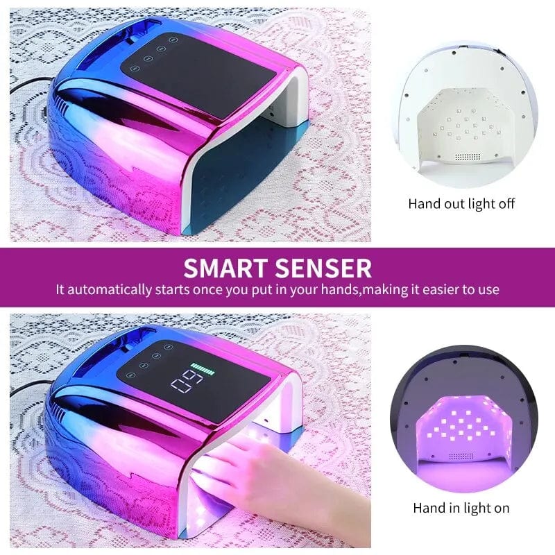 Rechargeable UV Nail Lamp Dryer 42LEDs Professional Wireless Nail Polish Curing Lamp for Drying All Nails Gel Polish Manicure - SHOWLU FASHION STORE