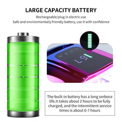 Rechargeable UV Nail Lamp Dryer 42LEDs Professional Wireless Nail Polish Curing Lamp for Drying All Nails Gel Polish Manicure - SHOWLU FASHION STORE